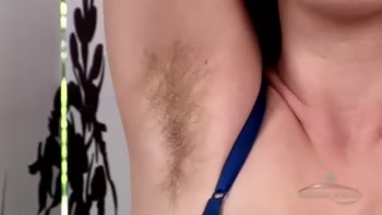 Apricot Pitts oils up her sexy hairy body then grabs her big vibrator to get her bush soaking wet.