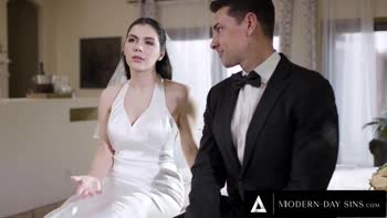 Cheating Bride Valentina Nappi Gets Anal Fucked by Best Man on Wedding Day