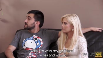 Curious Blonde Wanted To Try Sex With Experienced Partner