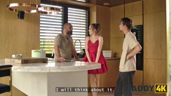 DADDY4K. Slutty Una Fairy is breaking all the rules and is fucking hard after sucking her BF's cock