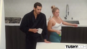 TUSHY Naughty Nicole cant resist married men & hot anal