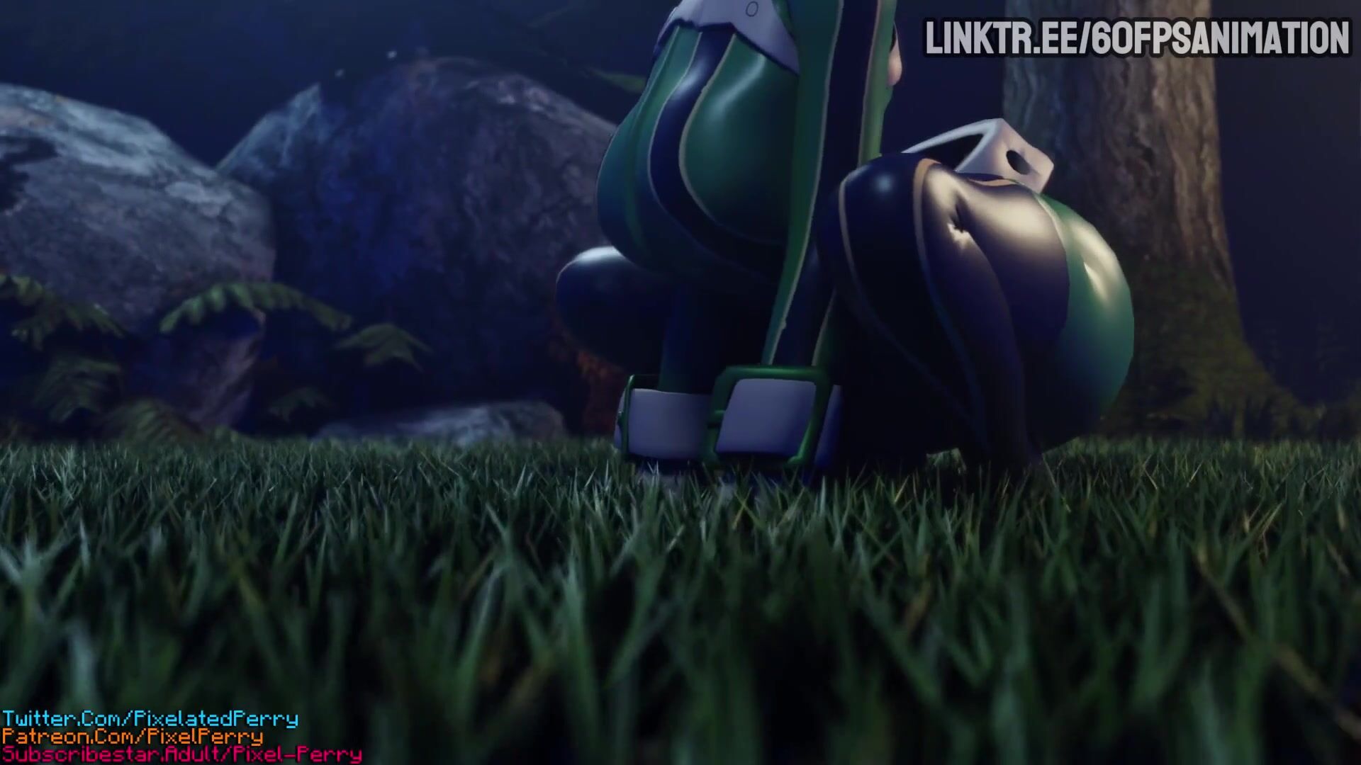 60FPSAnimations - Tsu's Dominance Over Momo: Kinky Cartoons Unleashed