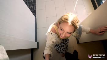 Real Teens (18+) - Cute Blondie Lily Larimar Fucked During First Porn Shoot