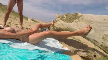 Stranger's Surprise Beach Fling: Juicy July's Public Desire