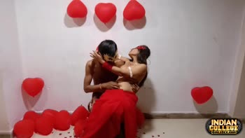 Indian College Cutie's Valentine Sex Date