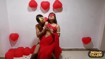 Indian College Cutie's Valentine Sex Date