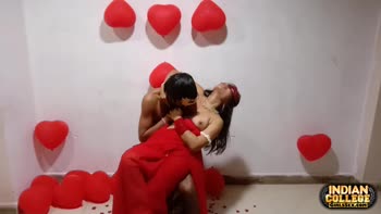 Indian College Cutie's Valentine Sex Date