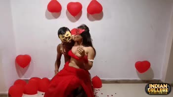 Indian College Cutie's Valentine Sex Date