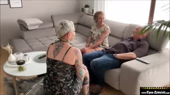 Egon Kowalski's Steamy Threesome with Junior's New Girlfriend