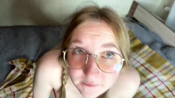 AliceFox000 Swallows Huge Cock, Gets Creampied Roughly