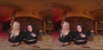 Nikki Hill & Clara Mia's Threesome Adventure in Stunning VR