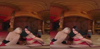 Nikki Hill & Clara Mia's Threesome Adventure in Stunning VR