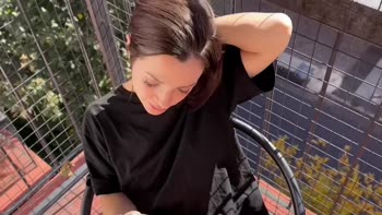 LuchiiBB_ok's Argentine Delight: Petite Big Ass Babe Sucks and Gets Covered in Leche