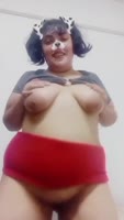 Curita444's Sultry Naked Twerk Session