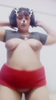 Curita444's Sultry Naked Twerk Session