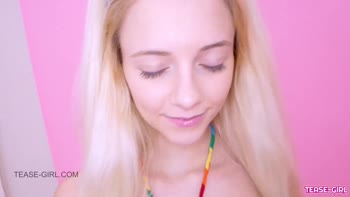 Blonde Teen (18+)'s Casting Couch Seduction: Swallows Step-Dad's Cum