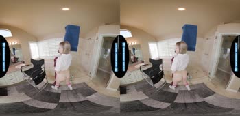 Coco Lovelock's Naughty Shower Surprise in VR POV