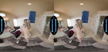 Coco Lovelock's Naughty Shower Surprise in VR POV