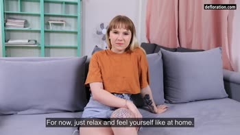 Rita's Innocent Debut: A Real Virgin's First Time Orgasm