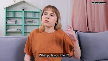 Rita's Innocent Debut: A Real Virgin's First Time Orgasm
