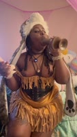 TheCocoaKatana: Native American Goddess Teases Pilgrims in Cosplay Fantasy