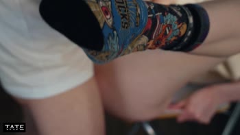 Little Arden's Italian Squirting Delight in POV Romp