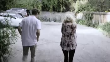 PURE TABOO Jealous Mom Caught Fucking Stepson in Front of Girlfriend