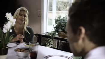 PURE TABOO Jealous Mom Caught Fucking Stepson in Front of Girlfriend