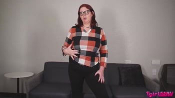 TGIRLBBW - Anastasia Mounds First Show Bigger Pleasure