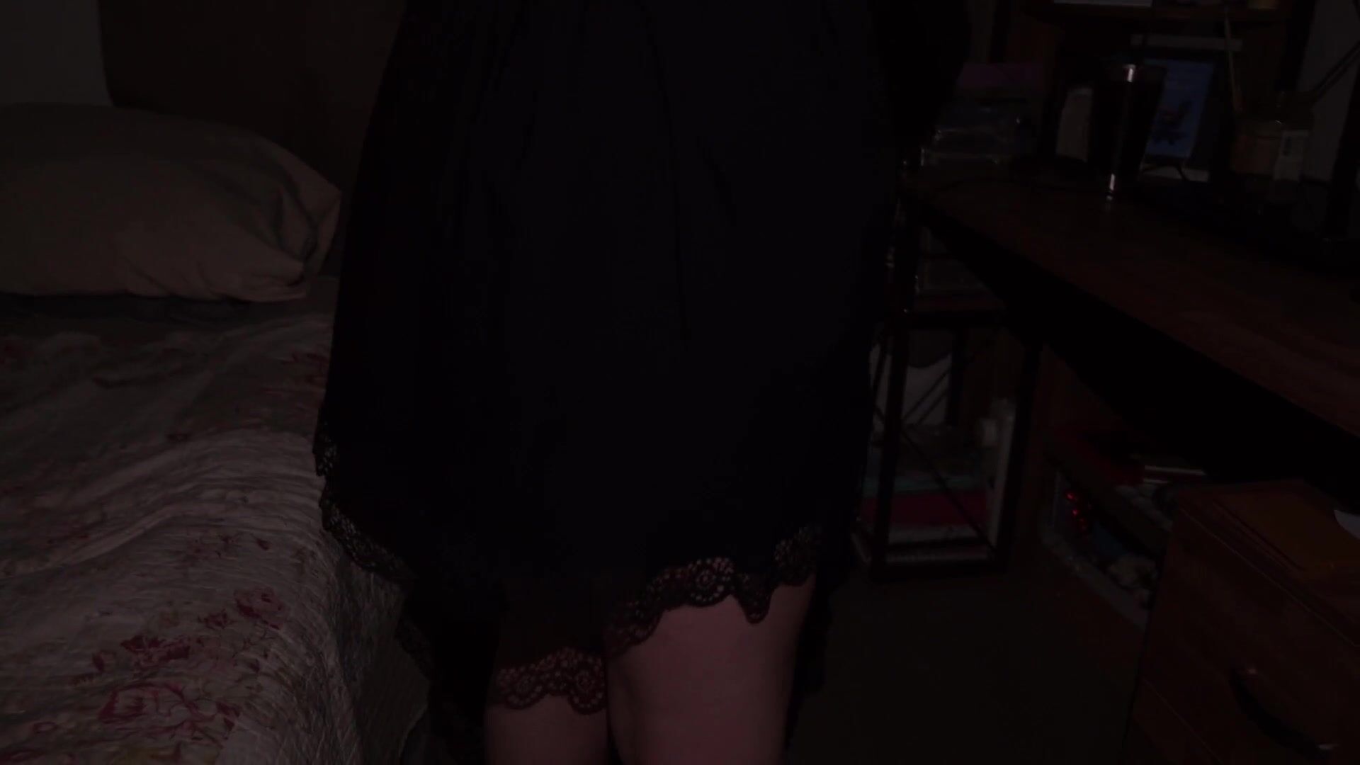 POV Goth Girl with a Huge Ass Gets Fucked
