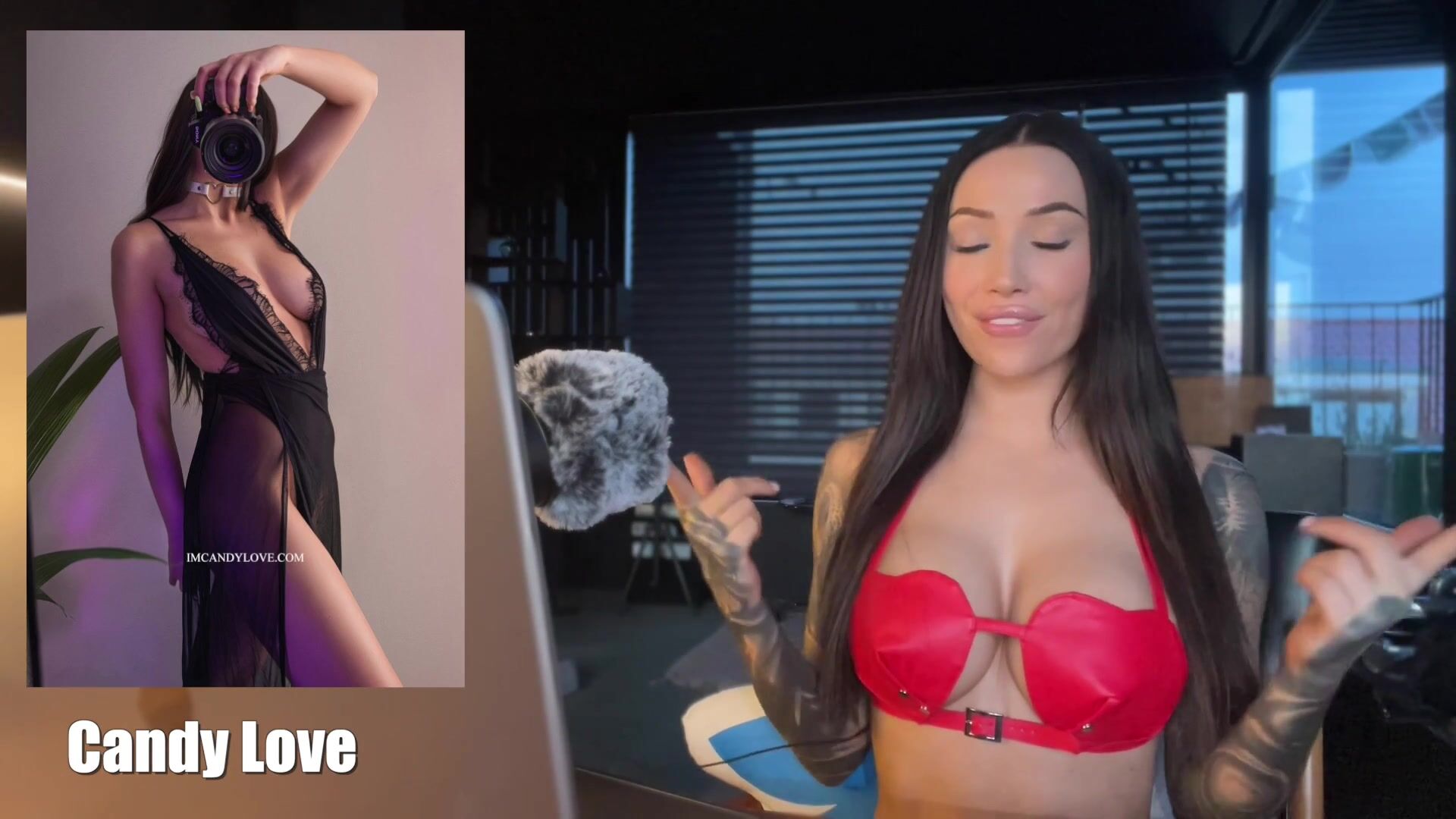 Candy Love, Porn ASMR Reaction, Extreme SQUIRT ! Tied & Fucked in Missionary Bondage - Willow Harper