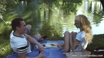Stefy Shee's Teen (18+) Treat: First Date Frenzy Ends in Cumshot