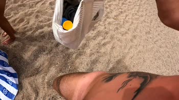 Cute Mark and Wonder Carla - Spanish Siren's Beachy Romance: Mark & Carla's Barcelona Affair