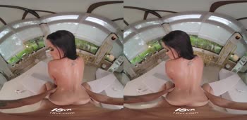 Dolly Diore's Steamy Soaked Seduction Below Deck in 60FPS VR