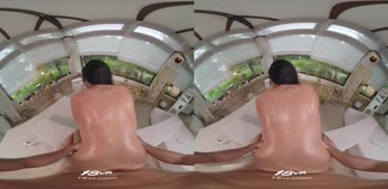 Dolly Diore's Steamy Soaked Seduction Below Deck in 60FPS VR