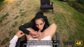 DEBT4k. Watched by having car sex...
