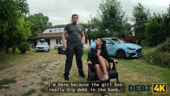DEBT4k. Watched by having car sex...