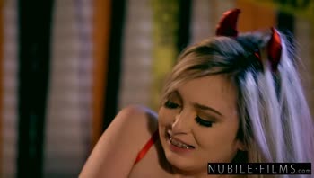 Lexi Lore's Devilish Halloween Trick, Cum-Filled Treat