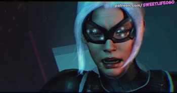 BatGirl's Pussy Devoured by Monster Venom with Sweetlife060