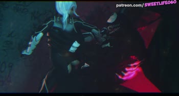 BatGirl's Pussy Devoured by Monster Venom with Sweetlife060