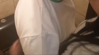 Astrid Cute's Classroom Crave: Creampie Bathroom Tryst with Classmate