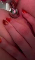 LittleGingerSolo's Tight Teen (18+) Anal Delight: Buttplug Insertion