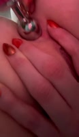 LittleGingerSolo's Tight Teen (18+) Anal Delight: Buttplug Insertion
