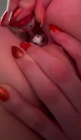 LittleGingerSolo's Tight Teen (18+) Anal Delight: Buttplug Insertion