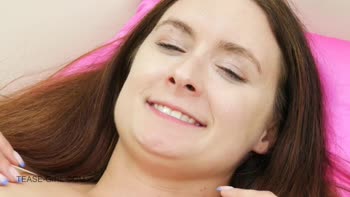 Casting Couch Cutie: Teen (18+) Brunette's Raunchy Audition