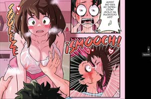 Hinatahyuga23 - Ochako's Secret Desire: Deku's Endowed Hero Within