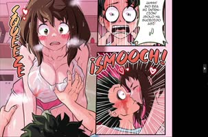 Hinatahyuga23 - Ochako's Secret Desire: Deku's Endowed Hero Within