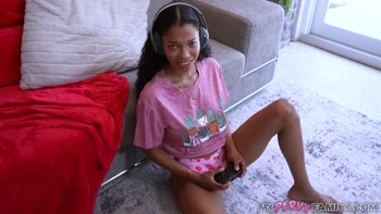 Mypervy - Losing a Bet to My Hot Black Stepsister - Eden West