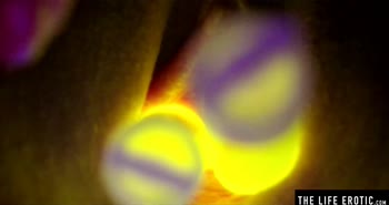 Glowing Orgasm: Kinky Blonde Solo Adventure