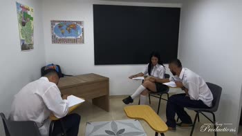 Dani Clark Oficial - Dani Clark Teaches a Lesson in Threesome Action